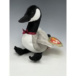 TY Beanie Babies Collection LOOSY the Canadian Goose 1998 RETIRED